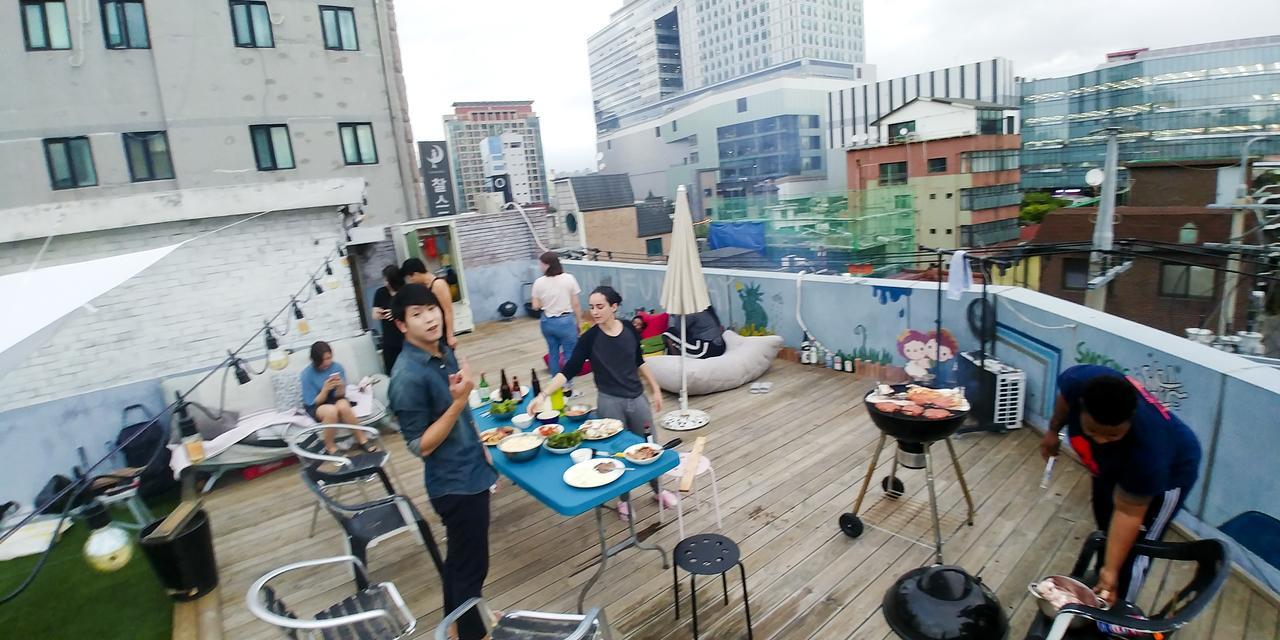 Fun Fun Stay Guesthouse Seoul Bagian luar foto