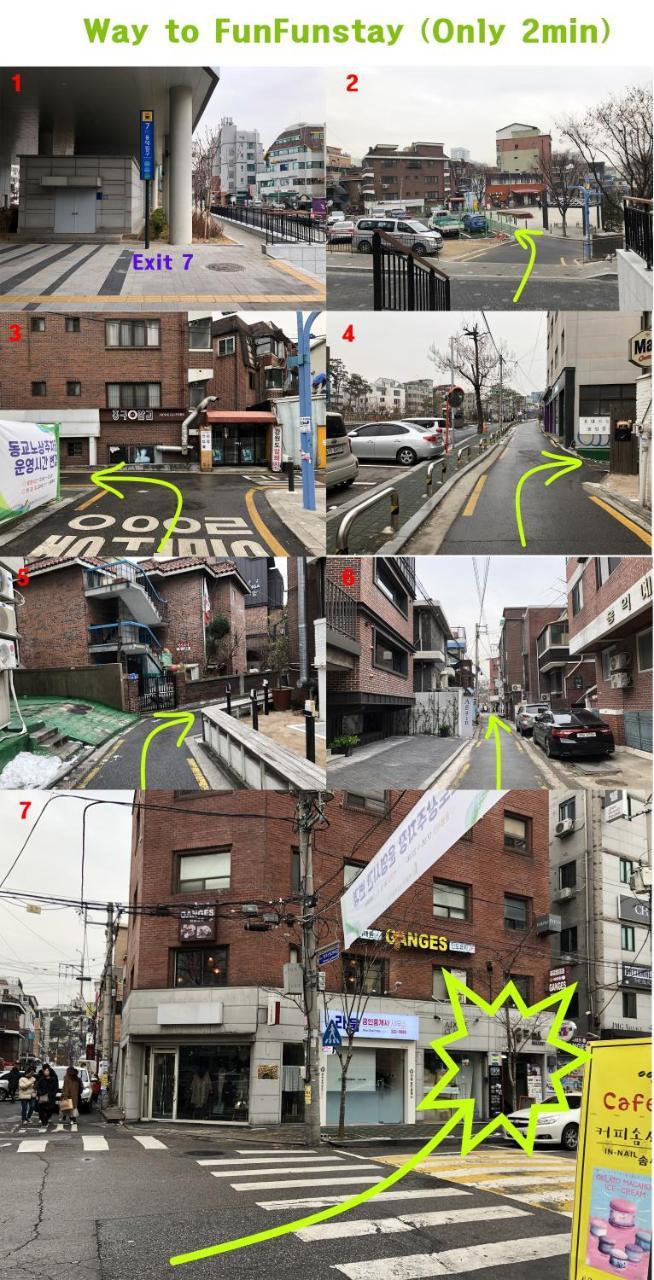 Fun Fun Stay Guesthouse Seoul Bagian luar foto
